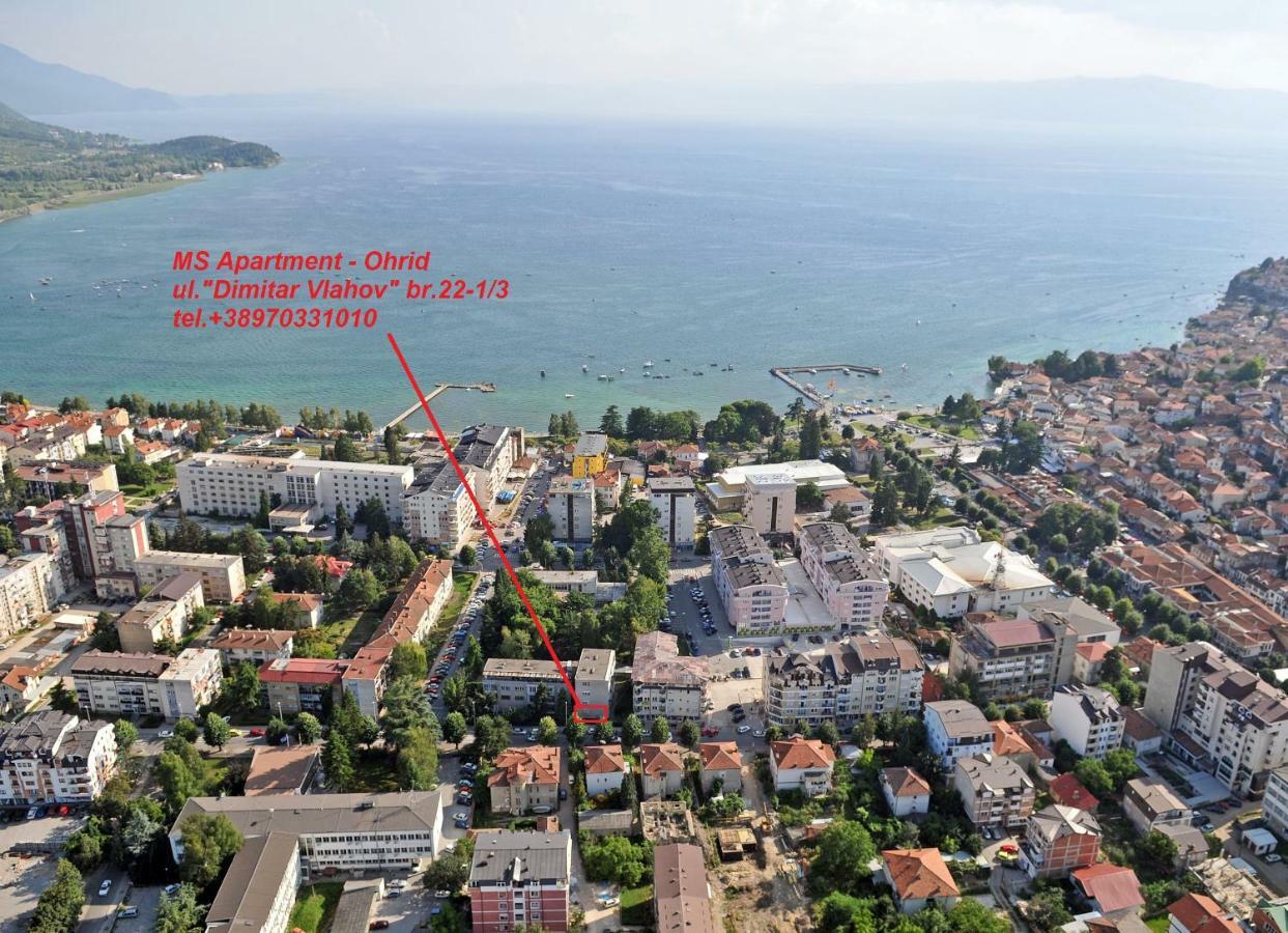 Ms Apartment Ohrid Exterior foto